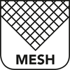 Mesh-mounted Mosaic