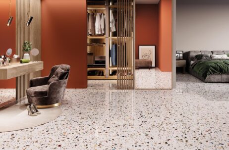 Terrazzo look porcelain tile - Gemstone
