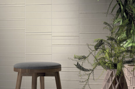 Revestimiento porcelánico pequeño formato beige