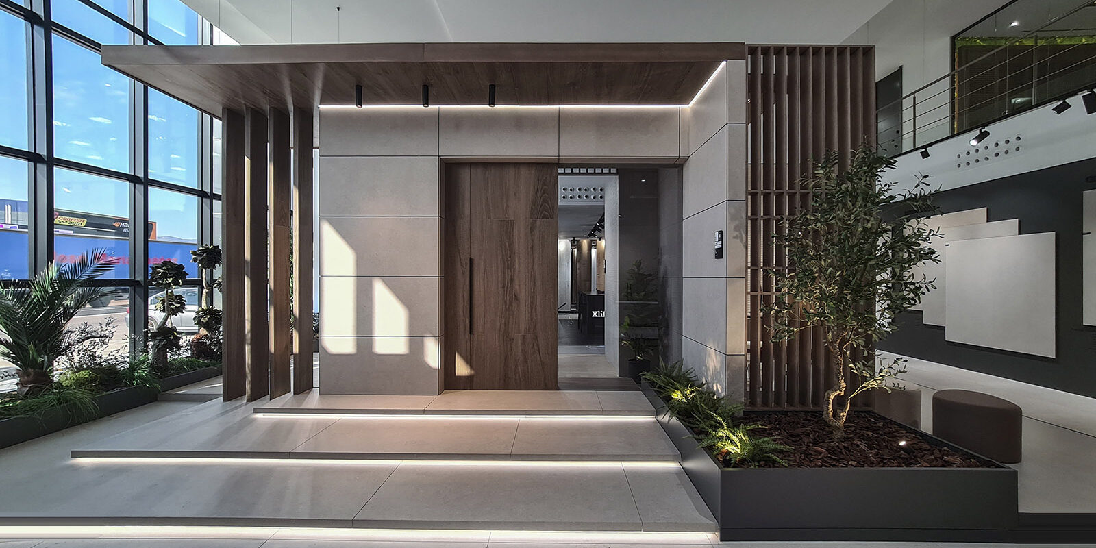 Imagen del nuevo showroom de Cife Cerámica durante la feria At Home Together